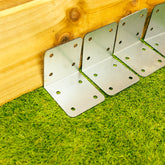 Standard Railway Sleeper Corner Brackets (Pack of 4)